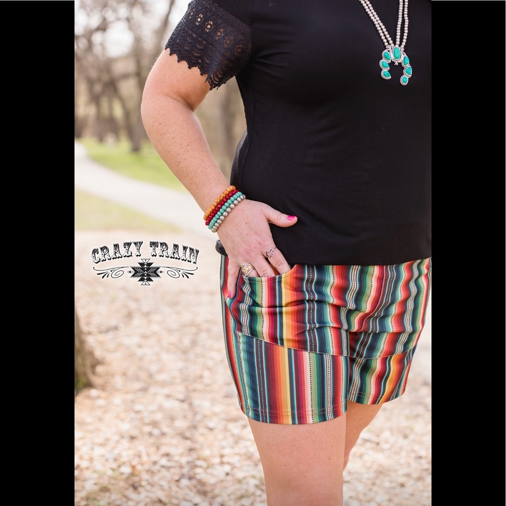 Crazy Train Insta-Cute Shorts